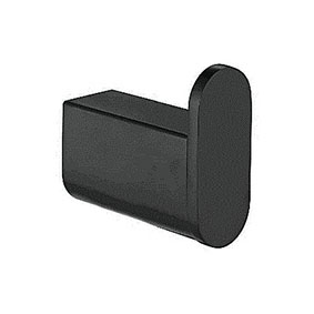 SINGLE ROBE HOOK (CHROMED BLACK)