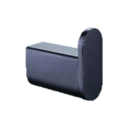 SINGLE ROBE HOOK (CHARCOAL GREY)