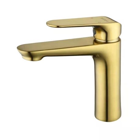 Basin Mixer (Brushed Gold)