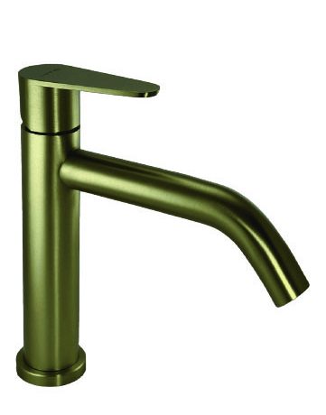 SUS304 Brushed Gold Basin Tap