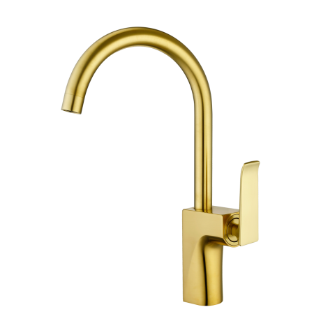 Kitchen Sink Mixer (Brushed Gold)