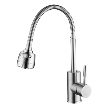 SUS 304 Dual Function Flexible Kitchen Sink Mixer