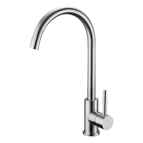 SUS 304 Pillar Sink Tap with U-Spout