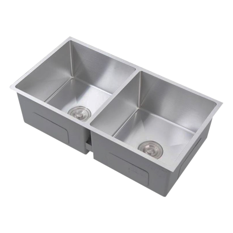 SUS 304 Double Bowl Sink (830 x 450 x 245)