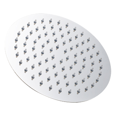 10" (250mm) SUS 304 Round Slim Rain Shower (Brushed Matte Finish)